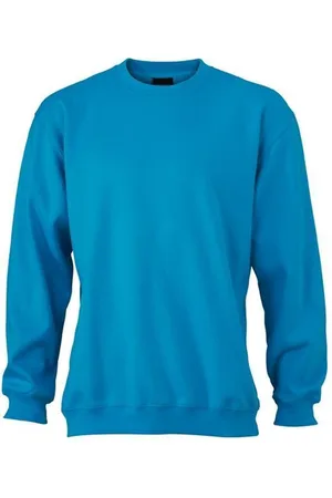 James & Nicholson James and Nicholson Unisex Round Heavy Sweatshirt