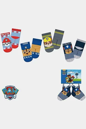 Paw Patrol 4 paar BABY sokjes maat 6/12 maanden