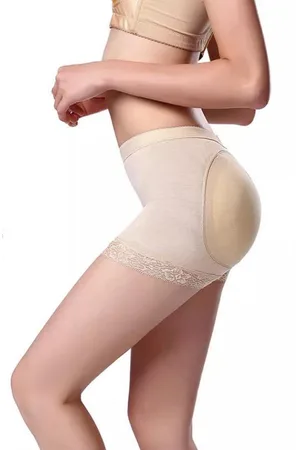 Merkloos Jumada - Ondergoed met vulling - Butt lifter - Billen - Slipje - Comfortabele lingerie - Nude/