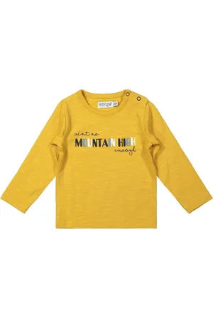 Dirkje Jongens Tshirt Mountain High Ochre - 62