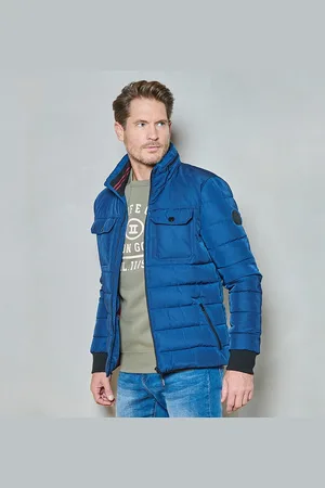 Twinlife Heren Puffer Pockets - Jassen - Waterdicht - Vormvast - - L