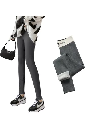 Merkloos Winter Legging - Fleece Legging - Thermo Legging - Kasjmier Legging - Thermo Kleding Dames - Thermo Legging Dames - Warme Legging - Gevoerde Legging - Dames Winter - Legging & Shapewear Dames | | One Size