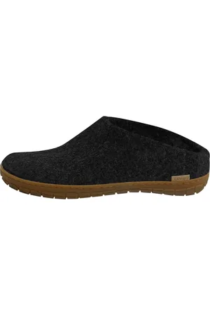 Glerups Dames en Heren pantoffels Natuurrubberen zool