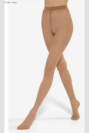 Gatta Zeer dunne panty open teen zomerpanty Senza Dita 10DEN, kleur- , maat L