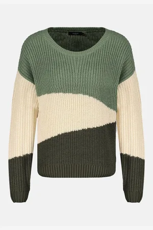 Deeluxe Oversized driekleurige truiMELINE