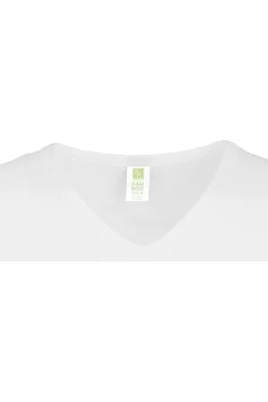 Alan Red Heren V-hals shirt bamboe baltimora