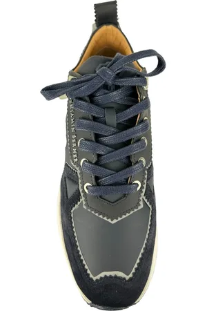 Benjamin Berner Heren Sneakers BNJ0151/NAVY Camouflage Nexus