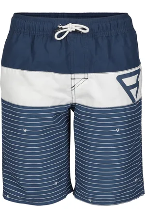 Brunotti Waymondy Jongens Zwemshort - Jeans Blue - 140