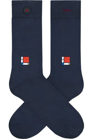 A-dam Moos - Sokken - Sok - Biologisch Katoen - Vegan - Heren en Dames - Donkerblauw - 36-40