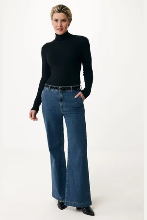 Mexx Top Rib Zwart Dames