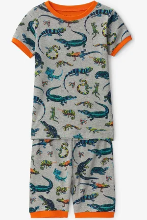 Hatley Pyjama ss Reptiles maat 104