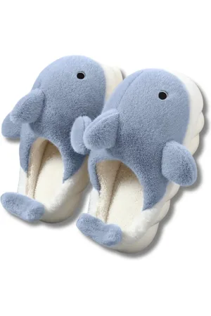 Merkloos Pantoffels - Sloffen - Slippers - Warme Pantoffels - Dames - Heren - Pluche