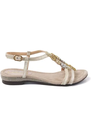 Lazamani Dames Sandalen 85.547 Biscuit