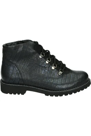 Verhulst 8437 H - Hoge sneakersVeterlaarzenDames veterschoenenDames sneakersHalf-hoge schoenen - Kleur: