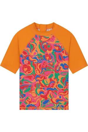 Shiwi Girls TESSIE rash tee groovy love Zwemshirt -