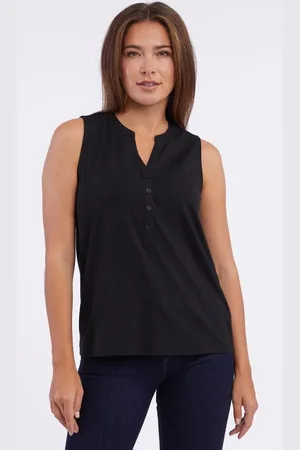 Ragwear Dames top - mouwloos - top dames - Ronka - - v-hals - maat M