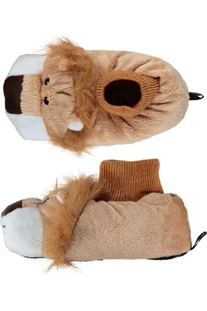 Apollo Dieren sloffen/pantoffels leeuw voor kinderen -