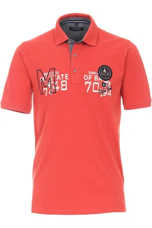 Casa Moda Poloshirt Heren Korte Mouw Casual 923805000 - M