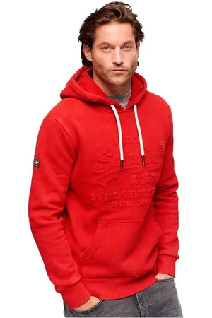 Superdry Embossed Vintage Logo hoodie - Heren - Hoodies