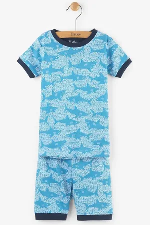 Hatley 2-delige korte pyjama Haaien - 104