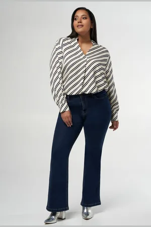 MS Mode Jeans Flared leg jeans JASMIN