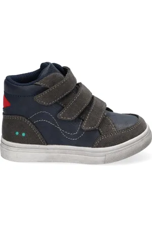 Bunnies JR 221931-729 Jongens Hoge Sneakers - - Imitatieleer - Klittenband