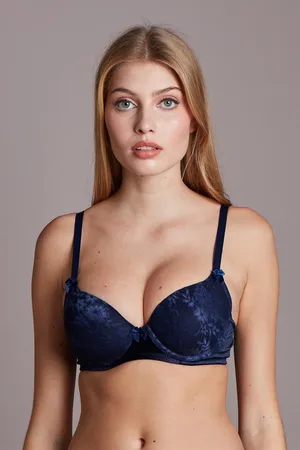 Merkloos PD Dames Lingerie Voorgevormde beugel Satijn BH (10082)