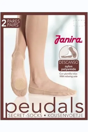 Janira Kousenvoetje Descanso Polyamide (10000/2) 2 pack
