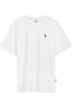 A-dam Mobile - T-shirt - Heren - Volwassenen - Vegan - Korte Mouwen - T-shirts - Katoen - Wit - L
