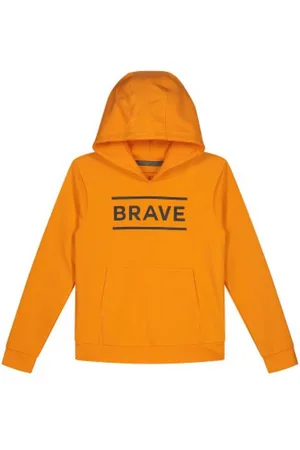 LEVV HOODED SWE FLOYD S202 Flame Orange - maat 152