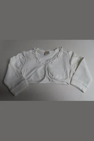 Dirkje Bolero - Kort gilet - Meisjes - - Effen - 2 jaar 92