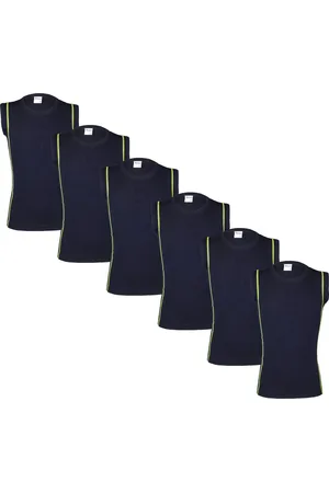 Merkloos Beeren 6-Pack Jongens mouwloze shirts Beeren Young Ricardo maat 134/140