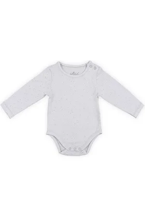 Jollein Romper lange mouw 62/68 Mini dots soft grey