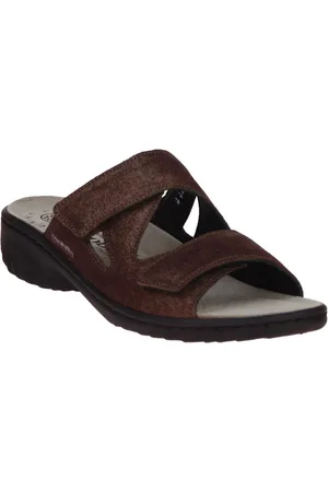 Mephisto Mobils Ergonomic Geva Bruine Slipper