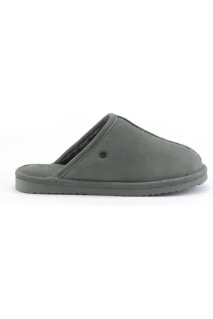 Warmbat Barron Heren Sloffen - Duck Green