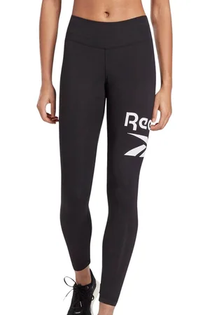 Reebok RI BL COTTON LEGGING - Dames Sportbroek -