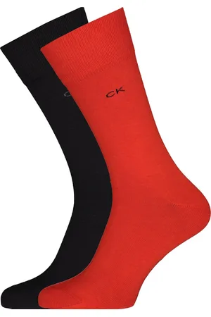 Calvin Klein Herensokken Carter (2-pack) - rood en donkerblauw