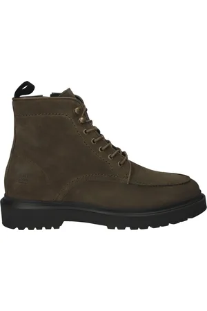 Blackstone JAYLEN HIGH - AG322 - Lace-ups - Heren - Dark green