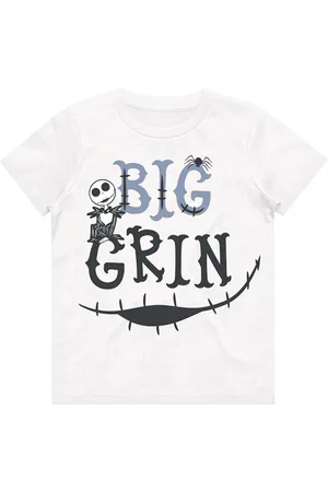 Disney The Nightmare Before Christmas - Big Grin Kinder T-shirt - Kids tm 6 jaar