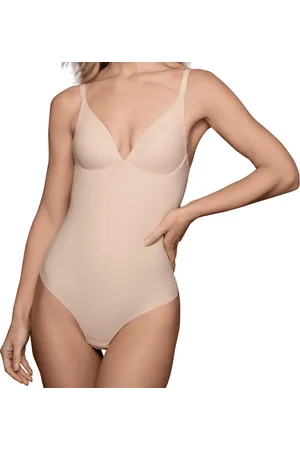 Bye Bra Corrigerende String Bodysuit, zonder Beugel, Stevige Correctie, Shapewear String Body, , S