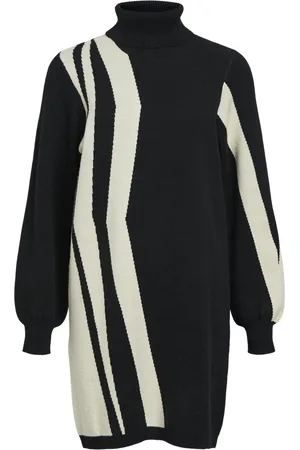 Object Object Objray L/s Knit Rollneck Dress Jurken Dames - Kleedje - Rok - Jurk -