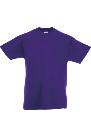 Fruit Of The Loom T-shirt Kinderen maat 140 (9-11) 100% Katoen 5 stuks