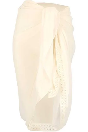sarlini Pareo Omslagdoek Effen Dames Vrouwen Strandjurkje Sarong