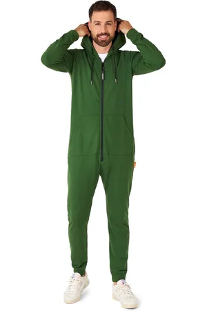 OppoSuits Glorious Green - Heren Onesie - Winter Outfit -