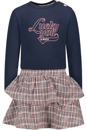 B.Nosy Y208-7860 Meisjes Jurk