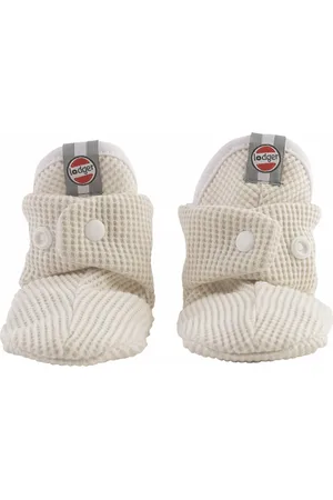 Lodger Newborn babyslof 15 Creme Slipper Ciumbelle Katoen 0-3M
