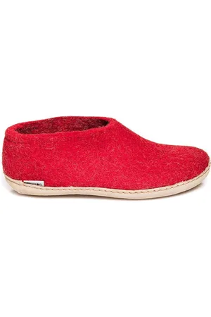 Glerups Schoen met leren zool- -40