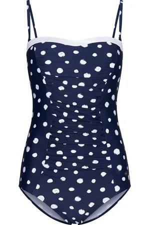 Pastunette Dames Badpak - White Dots - Corrigerend -