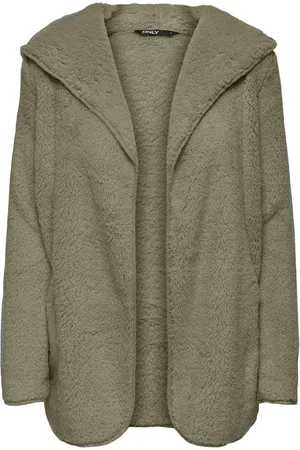 ONLY ONLCONTACT HOOD SHERPA COAT OTW CC - Dames - Gewatteerde jassen