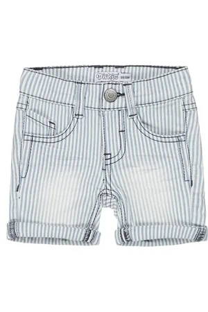 Dirkje Kinderkleding Jongens Gestreepte Jeans Short - 56